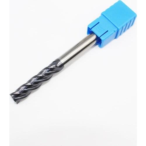 1PCS HRC50 8mm Solid Carbide Endmill D8X30LXD8X100L 4Flute Standard Length Side milling Slotting Profiling face mill