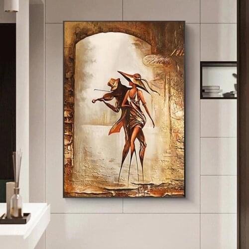 Wonderful love romantic couple home art interesting canvas on wall art picture living room decoration canvas painting