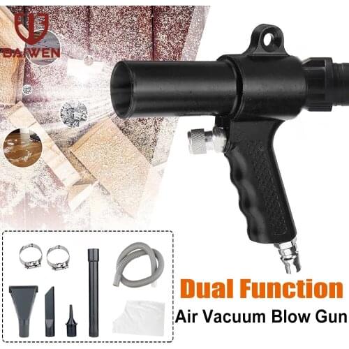 Durable Air Duster Compressor Dual-Purpose Pneumatic Air Vacuum Dust Suction Blower Pistol Type Pneumatic Cleaning Tools