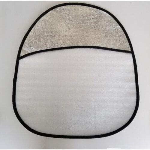 Summer Car Steering Wheel Side Window Shades Cotton Steering Wheel Cover Sunscreen Insulation Electrostatic Mesh Side Sunshade