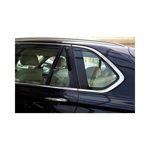 For BMW X5 F15 2014-2017 Exterior Door Window Mouldings 12PCS Steel