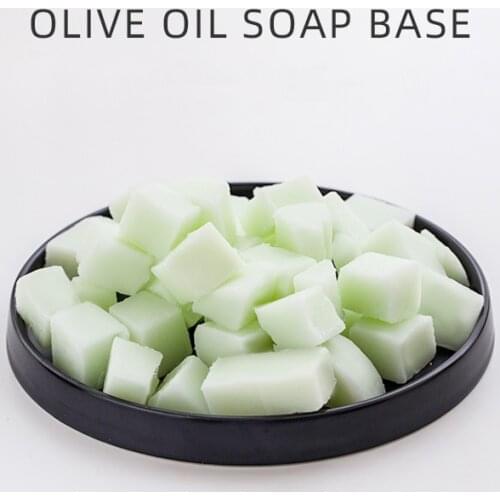 1000g natural olive oil soap base high quality vegetable oil glycerin DIY handmade soap making material