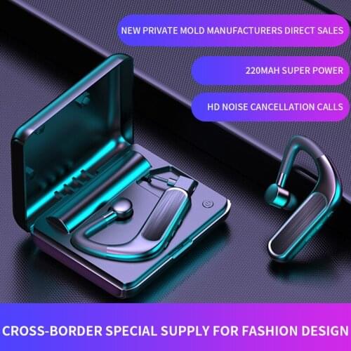 New Y10 single-ear in-ear sports running bar driving dedicated Bluetooth headset HD noise reduction 5.0 chip