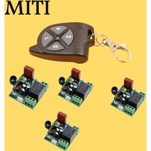 RF Wireless Mini Relay AC 220V Remote Control Switch 1CH Interruptor 10A Light Lamp LED SMD Receiver & Transmitter