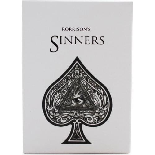RORRISONS Sinners Deck Playing Cards Poker Size USPCC Custom Limited Edition New Sealed Magic Props
