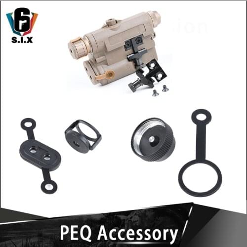 Tactical Airsoft Laser PEQ Battery Cover PEQ 15 Light Mount Base LA-5C UHP Battery Cover PEQ Laser Lamp Accessory
