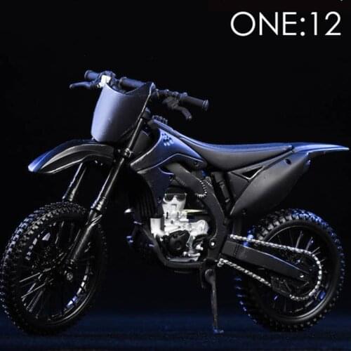 TYSTOYS 1/12 Scale Off-road Motorcycle Mini Model For Action Figure Soldier Toys Accessories Scene DIY 18DT05