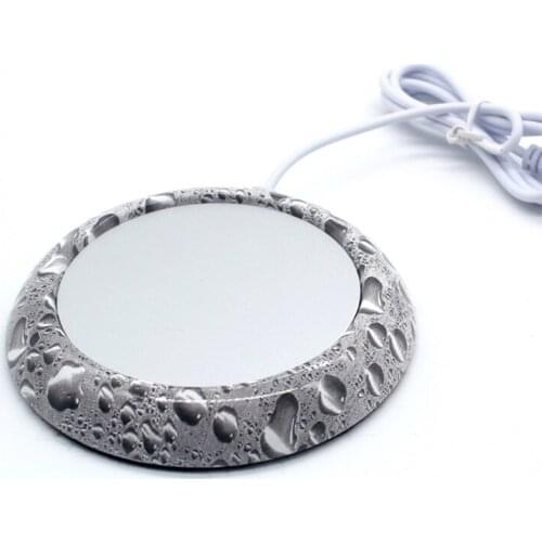 USB Coffee Mug Warmer Coaster, Electric Grain Cup Heater Milk Tea Beverage Heating Plate