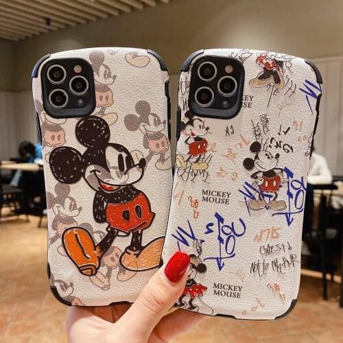 High Quality Cartoon Lambskin hone case for iPhone12/ 12mini/ 11pro/max X XR XS MAX 6 s 7 8 plus simple color TPU back cover