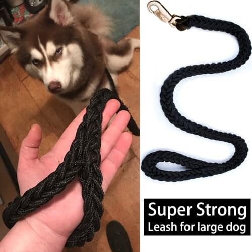 Big Dog Leash 1.3M Nylon Medium Dog Leash Rope for Big Dogs Dog Leash Strong Rope Tenacity Rope Dog Pet Running Walking Safety