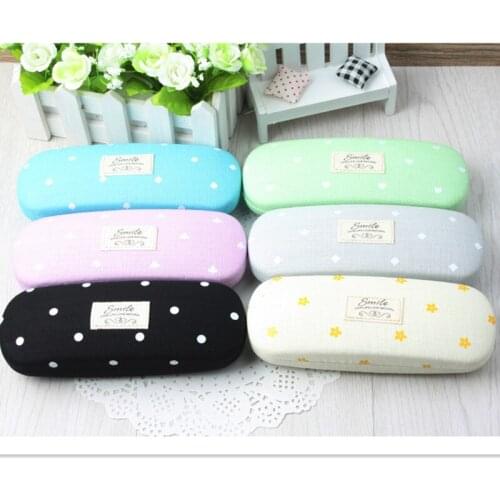 LIUSVENTINA Hot Sale High Quality Cute Simple Cloth Frame Glasses Box Sunglasses Case Gift for Girls and Friends