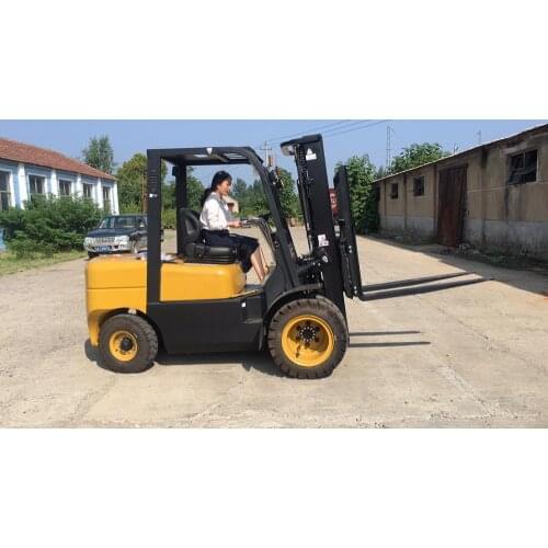 Diesel Forklift 2.5ton New Stacker Fuel Four-Wheel Drive Multi-Function Internal Combustion Truck