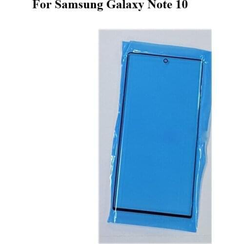 For Samsung Galaxy Note 10 Front Outer Glass Lens Touch Screen Outer Glass without Flex cable For SamsungGalaxy Note10