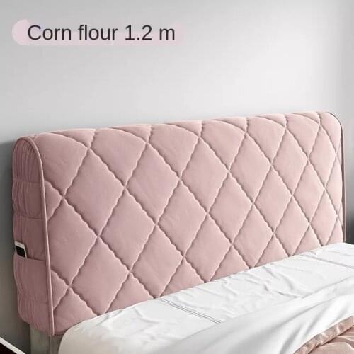 Elegant simple modern bed headboard cover luxury velvet bed head cover All-inclusive thicken head board cover bed back Protector