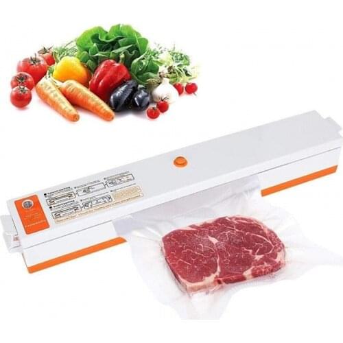 Electric Vacuum Sealer for Household Packages Included 10 Vacuum Food Bags for Kitchen 100W 220 V/50Hz Automatic Food Processor