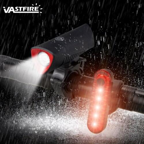 MTB USB Rechargeable Bike Light Torch 700 lumens Road Bicycle Light LED Front Easy To Install for Cycling Safety Flashlight