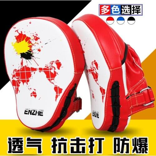 Hot sale Free Shipping high quality New Hand Target MMA Focus Punch Pad Boxing Training Gloves Mitts for man/woman
