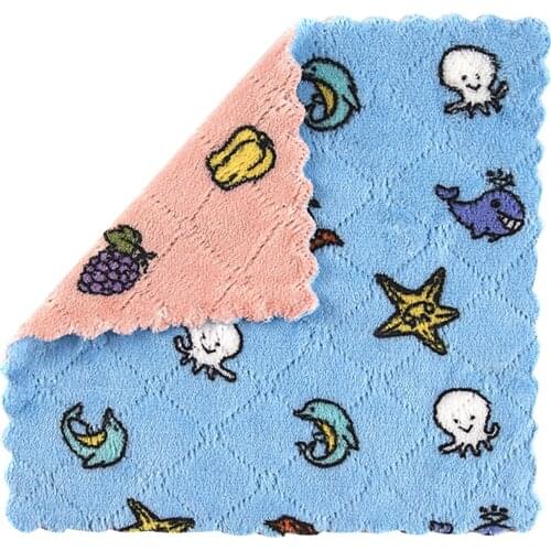 Kitchen Tool Tableware Dish Towel Wash Cloth Cleaning Cloth Wiping Rag Non-stick Oil Household Cleaning Cloth Wiping Towel