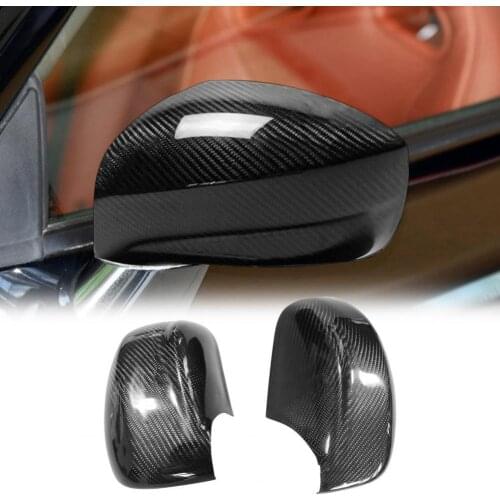 Hot !2Pcs Rear-view Mirror Protectors Universal Accurate Dimension Carbon Fiber Dedicated Side Mirror Covers for Nissan GTR R35