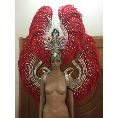 Brazil Rio Spanish Cuba Santiago Havana Venice Dionysia carnival Float Mask dress masque ball costume samba plumage plume Headd