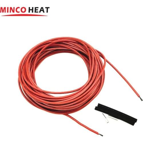 Heating Cable Multifunction Minco Heat 12K Infrared Heater Cable 33 Ohm/m 7~220V Hot Sell Carbon Extension Cable for Multive Use