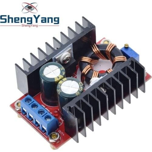 ShengYang 150W DC-DC Boost Converter 10-32V to 12-35V 6A Step Up Voltage Charger Power