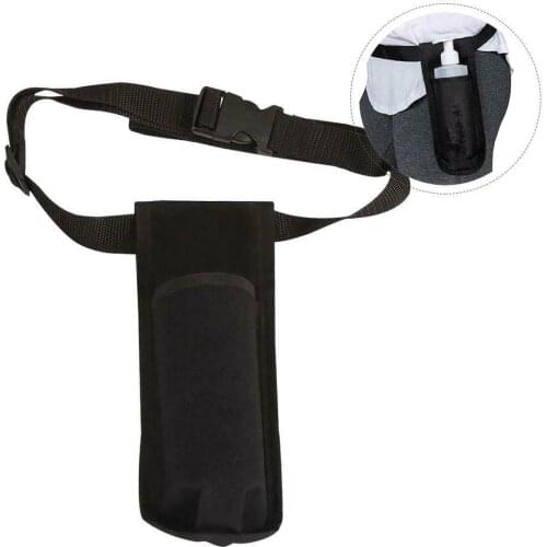 Oxford Cloth Adjustable Soft Comfortable Durable Holder Convenient Waist Belt Single Massage Bottle Holster Oil Lotion Dispenser