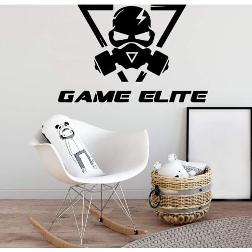 Hot Game Vinyl Decals Wall Stickers For Kids Rooms Mural Custom