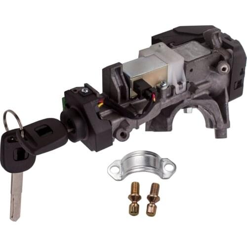 Ignition Switch Cylinder Lock Auto Trans For Honda Civic 2003-2005 48 chips + 2 KEYS
