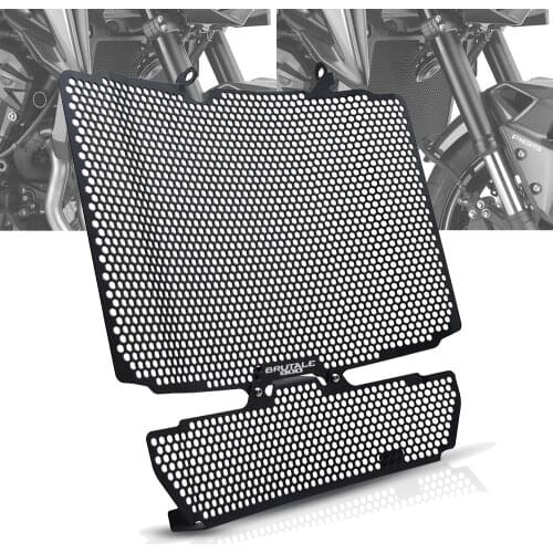 Motorcycle Radiator Guard Protector Grille Grill Cover For MV Agusta Brutale 800 Radiator Oil Cooler Guard 2016 2017 2018 2019