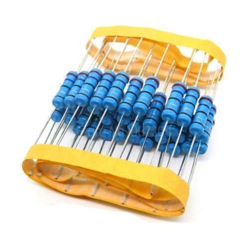 20pcs 2W Metal film resistor 1% 68 OHM 2W 1% 68R 2W Metal film resistor