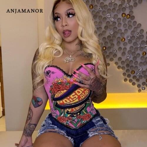 Женские майки ANJAMANOR China At AliExpress