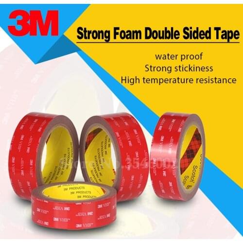 3M Car Special Double Sided Tape VHB Strong Tape Acylic Adhesive No Trance Anti-Temperature Waterproof Tape For Home Car Office