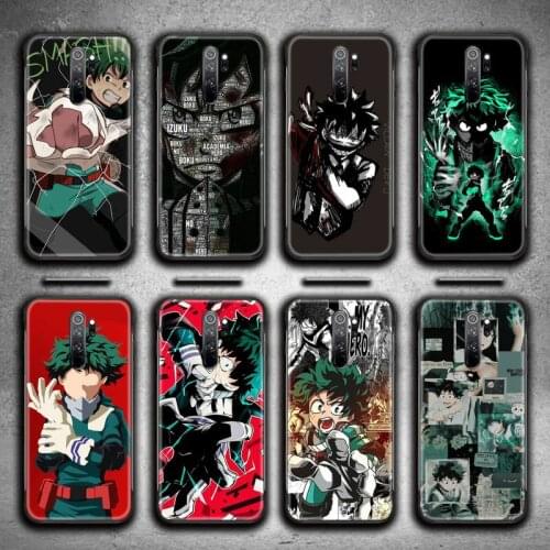 My Hero Academia Midoriya Izuku Phone Case for Redmi 9A 8A 7 6 6A Note 9 8 8T Pro Max Redmi 9 K20 K30 Pro