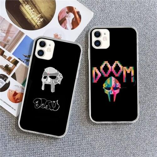 MF Doom Phone Case For Iphone 12 11 Pro 12 11 Pro Max X XR XS MAX 7 8 Plus 6s Plus 2020 Case Cover
