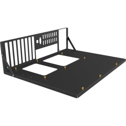 Mining Frame Mining ETH Motherboard Bracket Thickened Bitcoin Mining Rig Case Support ITX/ Mini ATX for 8 GPU