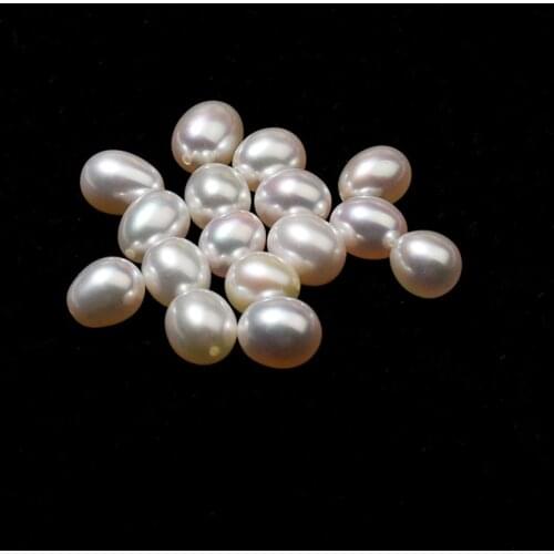 3A Quality White Pink Purple Drop Pearl Wholesale Price Natural Freshwater Pearl Loose Rice Pearl for Jewelry Making