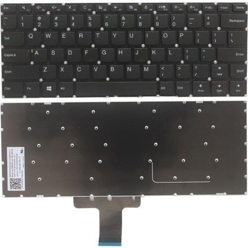 US Keyboard For Lenovo ideapad 310s-14ast 310s-14isk 310s-14ikb 510s-14isk Black