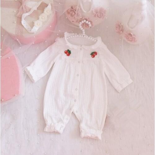 Newborn Baby Jumpsuits Autumn Cute Boys Girls Rompers for Infant One-piece New Long Sleeve Kids Clothes Baby Rompers
