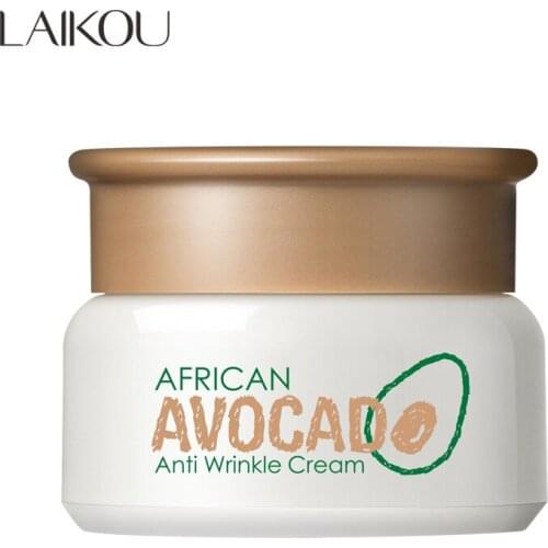 LAIKOU Africa Anti-wrinkle Moisturizer Avacado Anti-cracking Nourish Tender Anti Aging Skin Whitening Serum skin Care Face Cream
