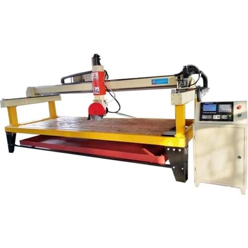 Cnc stone cutting machine tile cutting machine cnc 3 axis for Marble countertop xyz axes