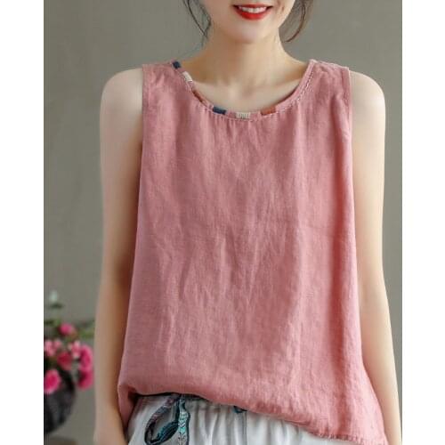 Summer Tank Tops Women Sweet Solid Color Loose Furcal Ruffles Wild Sleeveless Female Fashion Tees