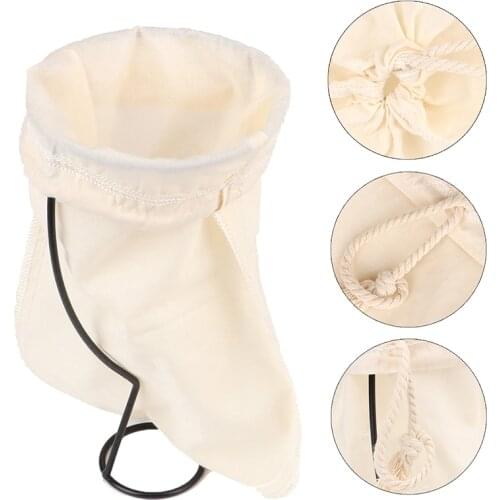 Nut Milk Bag Commercial Grade Reusable Almond Milk Bag Strainer Fine Mesh Nylon Cheesecloth Cold Brew Coffee Filter