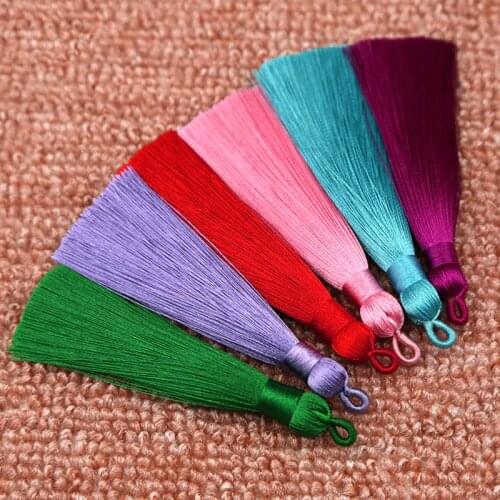 New Arrival High Quality Hot Sale 1PC Handmade Unique Beautiful Silk Tassel Wedding Jewelry Accessories