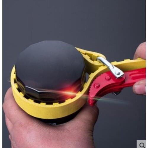 Belt Wrench oil filter puller Strap SpannerChain Oil Filter Cartridge Disassembly Tool oil filter wrench Adjustable Strap Opener