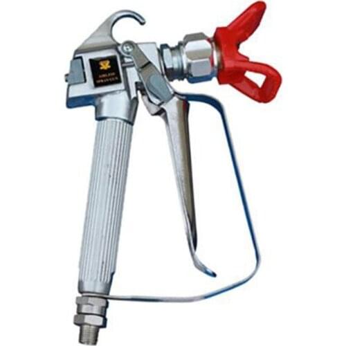 Detachable Adjustable Electric Spray Gun Handheld Latex Paint Spray Gun Airless Paint Spray Gun Airbrush Spray Tip Nozzle Guard