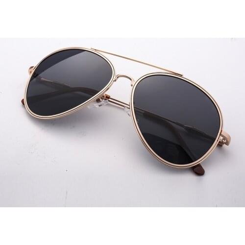 Classic Toad Frame Metal Sunglasses Pilot Full Frame Sunglasses New Retro Polarized Driving Sunglasses