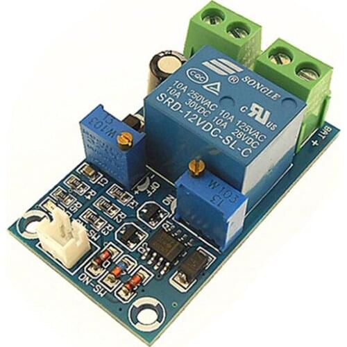12V Dedicated Undervoltage Protection Module, Battery Load Undervoltage Protection, Automatic Recovery Output Control Board