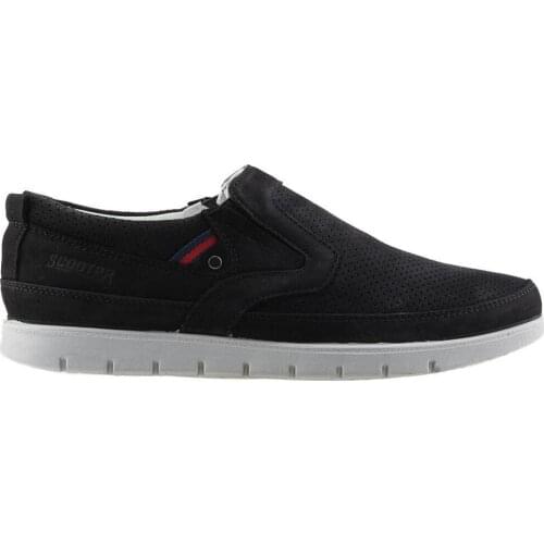 Genuine Leather Black Mens Lace-up casual Classic Shoes M5193ns