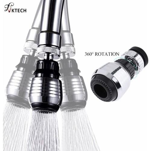 Universal Faucet Nozzle 360 Rotary Kitchen Faucet Shower Head Economizer Filter Water Stream Faucet Pull Out Bathroom Accessory